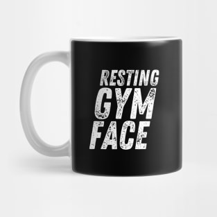 Resting Gym Face Mug